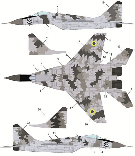 Bsmodelle decals mikoyan - bsmodelle,